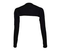 Boléro Boléros pour Femmes Manches Longues Manches Hijab Accessoires Refroidissement Châle Bras Manches (Black)