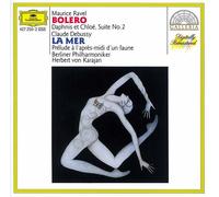 Mer - Prélude à l'après midi d'un faune - Boléro - Daphnis et Chloé - Claude Debussy (Compositeur), Maurice Ravel (Compositeur), Herbert Von Karajan (Chef d'orchestre), Berliner Philharmoniker (Formation)