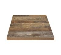 Bolero DR821 Plateau carré pré-percé 600 x 600 mm Urban Dark