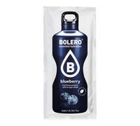 Bolero Drink Boisson instantanée myrtille - 24 x 9 g sachet - chaque sachet suffit pour 1,5 litre - 2,5 litres boisson prête à boire - sans sucre et dioxyde de carbone - sans aspartame - sucré avec Stevia