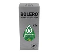 Bolero Drink Waldmeister - 12 x 9 g - Suffisant pour 1,5 l - 2,5 l boisson sans sucre et sans gaz carbonique - Sans aspartame - Sucré à la stévia