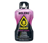 Bolero Energy 12 Beutel | Sugar-Free Powder Drink | Vegan & Gluten-Free | For Active Lifestyles (12x14g, Power Punch)