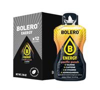 Bolero Energy 7 g x 12 sachets | Boisson en poudre sans sucre | Végan & sans gluten | Pour un mode de vie actif (12x7g, Punch Pacifique)