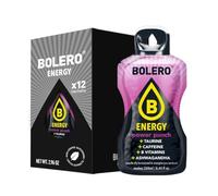 Bolero Energy 7 g x 12 sachets | Boisson en poudre sans sucre | Végan & sans gluten | Pour un mode de vie actif (12x7g, Power Punch)