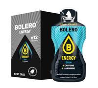 Bolero Energy Bleu 7 g x 12 sachets | Boisson en poudre sans sucre | Végan & sans gluten | Pour un mode de vie actif