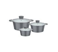BOLERO Faitout Cocotte Fonte Aluminium revêtue Céramique Vitaflon GSW D16