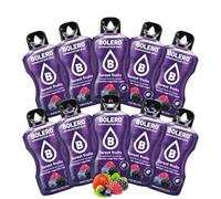BOLERO Fruit des bois | 10 sticks 9g de Poudre pour Boisson sans sucre à la Stevia | Sans Conservateur ni colorants artificiels, Faible en calories, il convient pour toute la Famille