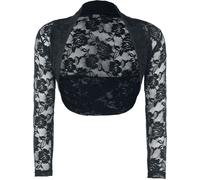 Boléro Gothic de Banned Alternative - Lace Bolero - S à XL - pour Femme - noir S