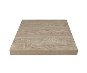 Bolero GR331 Plateau de table carré 48 mm 700 mm Naturel antique