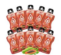 BOLERO Papaye - 10 sticks de poudre aromatisante pour boisson sans sucre