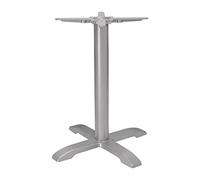 Bolero - Piètement de table en fonte de grande résistance | Gris | Bars, restaurants, cafés, bistrots, boîtes de nuit | Dimensions : 611(l) x720(H) mm | FT028