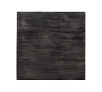 Bolero Plateau de table carré pré-percé 700 mm, noir vintage, taille : 27(H) x 700(L) x 700(P) mm, utilisation intérieure, résistant à l'eau, matériau naturel, placage chêne, CY969