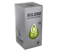 Bolero boit du melon miel - 12 x 9 g - Suffisant pour 1,5 l - 2,5 l boisson sans sucre et sans gaz carbonique - Sans aspartame - Sucré à la stévia
