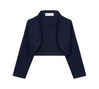 Bolerose Filles Manche 3/4 Formel Enfants Adaptés Boléro (Bleu Nuit, 9-10 Ans)