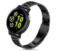Bolesi Bracelet de montre fin en métal compatible avec Garmin Forerunner 165/55/70/170/Vivoactive 5/6, 20 mm, bracelet réglable en acier inoxydable pour Garmin Approach S12/Venu Sq 2, accessoire pour