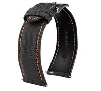 BOLEXA Bracelet Montre, Bracelets de montre en toile 20 mm 21 mm 22 mm 23 mm 24 mm Bracelet de montre en cuir en nylon Bandes de remplacement en tissu Bracelet de montre à dégagement rapide for hommes