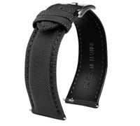 BOLEXA Bracelet Montre, Bracelets de montre en toile 20 mm 21 mm 22 mm 23 mm 24 mm Bracelet de montre en cuir en nylon Bandes de remplacement en tissu Bracelet de montre à dégagement rapide for hommes