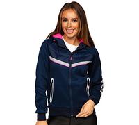 BOLF Femme Veste de transition matelassée ? Capuche Blouson avec fermeture éclair Doudoune Zipé Temps libre Outdoor Basic Casual Style KSW4012 Bleu foncé L [4D4]