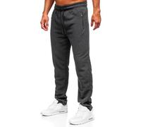 BOLF Homme Pantalons de Sport de Survetement d'entrainement de Football de Fitness de Athletique Joggeur de Course Slim Fit Street Style JX6279 Anthracite M [6F6]