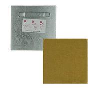 BOLHE - Lot de 10 attaches adhésives 100x100 mm max 6 kg pour intérieur - Fixation Dibond et miroir - Gris