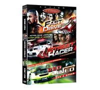 Bolide-Coffret 3 Films : Fast Drive + Street Racer + Red Lined-Gun & Speed