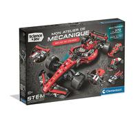 Bolide de course - CLEMENTONI - Mon Atelier Mécanique - Dès 8 ans - Fabriqué en Italie - Coffret de construction enfant