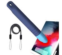 Bolígrafos Para Pantalla Táctil Avec Correa, Bolígrafos Capacitivos De Silicona Para Escribir à la main, Pluma De Condensador De Crayón De Tableta De Silicona Para T