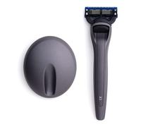 Bolin Webb Poignée avec support de rasoir en graphite mat Équipé de la technologie Gillette Fusion5 Blade pour un rasage de près