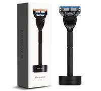 Bolin Webb Rasoir et support avec lame Gillette Fusion5 (Noir)