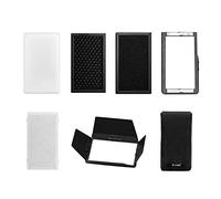 Boling P1 Accessoires avec Diffuseur de Grilles en nid d'abeille de Porte de Grange Aimant pour Lampe de Poche LED RGB P1