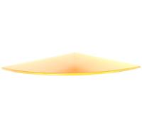 Bolis Italia BA1E035HI2T1 Vitra Tablette en Verre Sécurit Orange 35 x 35 x 0,6 cm