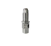 Bolisila Brûleur d'huile usée en laiton SS - Filetage mâle - Pour chaudières à carburant - Pulvérisation industrielle - Siphon injecteur (laiton 0,6 mm)