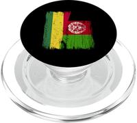 Bolivie Afghanistan Demi-Drapeau Bolivien Afghan Heritage PopSockets PopGrip pour MagSafe