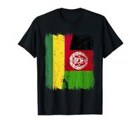 Bolivie Afghanistan Demi-Drapeau Bolivien Afghan Heritage T-Shirt