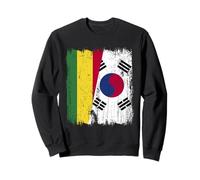 Bolivie Corée du Sud Demi Drapeau Bolivien Corée du Sud Jersey Sweatshirt