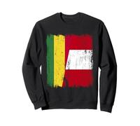 Bolivie Pérou Demi Drapeau Bolivien Patrimoine Péruvien Jersey Sweatshirt
