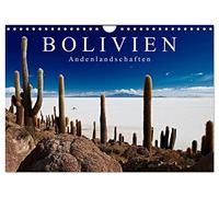 Bolivien Andenlandschaften "CH-Version" (Wandkalender 2026 DIN A4 quer), CALVENDO Monatskalender: Fotos faszinierender Andenlandschaften im südamerikanischen Bolivien