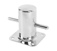 Bollard Cleat, 130 Mmx100mm 316 en Acier Inoxydable Bitt Screw/Fastener Bollard Miroir argenté Vif Finition pour Les Kayaks de Yachts