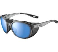 Bolle - Adventurer, Grey Frost, Lunettes de soleil polarisées Sky Blue, Catégorie 3, Taille M, Unisexe