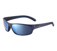 bollé - ANACONDA Mono Blue Matte - Offshore Blue Polarized, Lunettes de soleil, Medium, Mixte Adulte