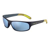 Bolle - Anaconda, Trail Black, Lunettes de soleil polarisées Sky Blue, Catégorie 3, Taille M, Unisexe