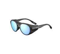 Bollé - Ascender Cat 3 - Lunettes de glacier Black Matte - Sky Blue Polarized Cat 3