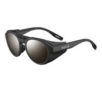 Bollé Lunettes de glacier Ascender Cat 4 – Black Matte / Solace Brown Gun