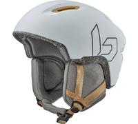 Bollé Casque de ski Eco Atmos – Ice White Matte – Mixte M (55-59 cm)