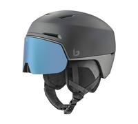 Casque de ski Ã visiÃšre BOLLE X-FUSION PURE (Mineral Black Matte - Brown Blue Cat 2) Mixte 59-62