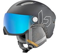 BOLLE - Casques ski et snowboard - Eco V-atmos Black Matte - Photochromic Blue S1 - S3 | Bolle - 55-59 - unisex 55-59