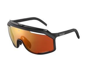 Bollé CHRONOSHIELD Black Matte - Phantom Brown Red Photochromic - Lunettes de soleil - Matte Black - Phantom Brown Red - Taille L - Unisexe - Adulte
