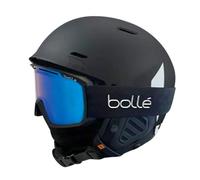 Bollé - Combo Mute Maddox |Casque de Ski + Lunettes de Ski | Coque Robuste en ABS avec Ajustement Click-to-Fit réglable, Ventilation optimisée | Protection UV 100%, Anti-buée et Anti-Rayures,