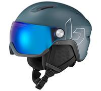 Casque de ski Ã visiÃšre BOLLE V-ATMOS (Prussian Blue Matte - Photochromic Blue Cat 1 to 3) Mixte S 52-55