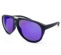 Bollé Euphoria Lunettes De Soleil Polarisées Pilot Noir Mat BS036001